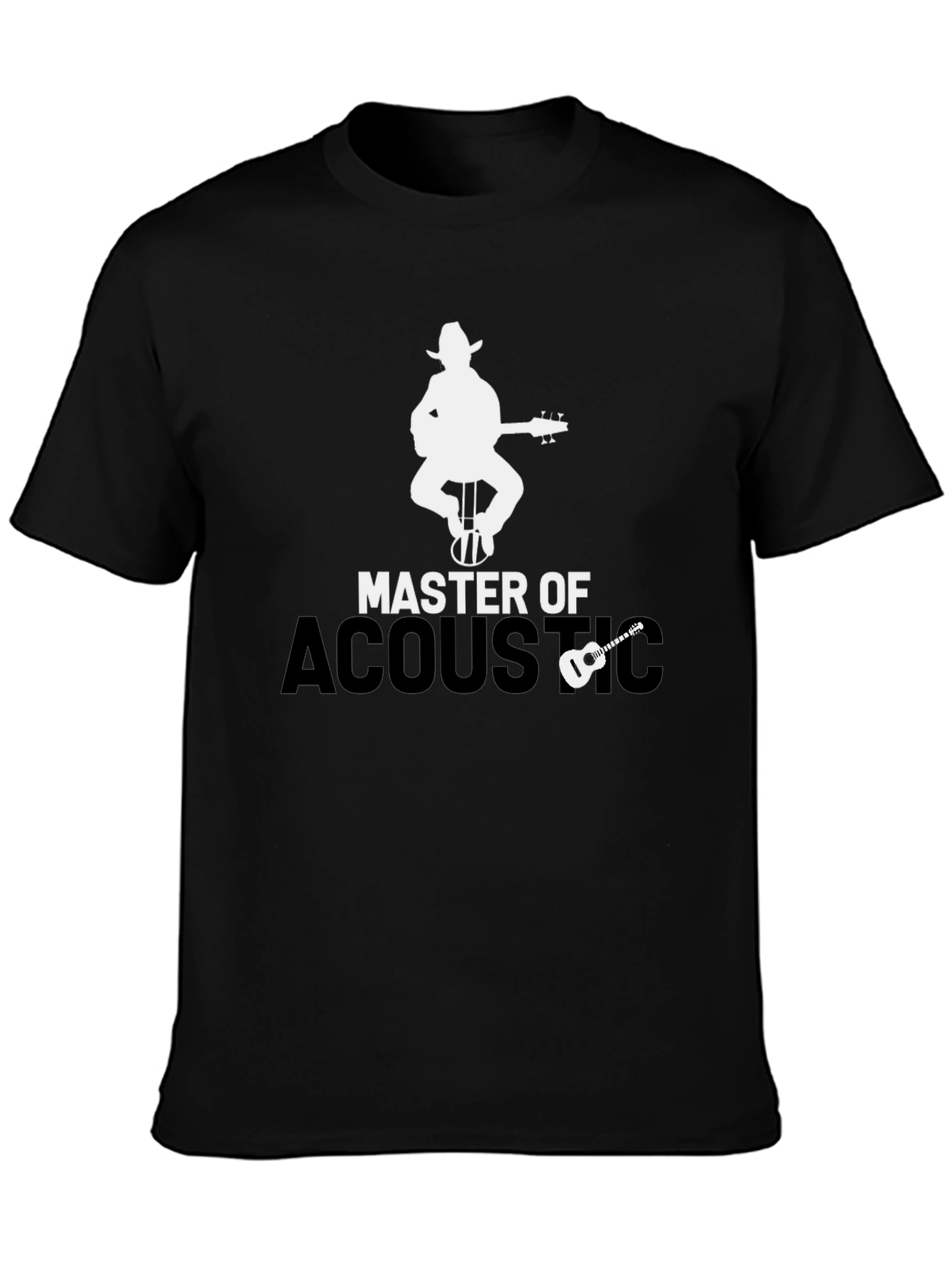 Master of Acoustic Music Graphic T-Shirt