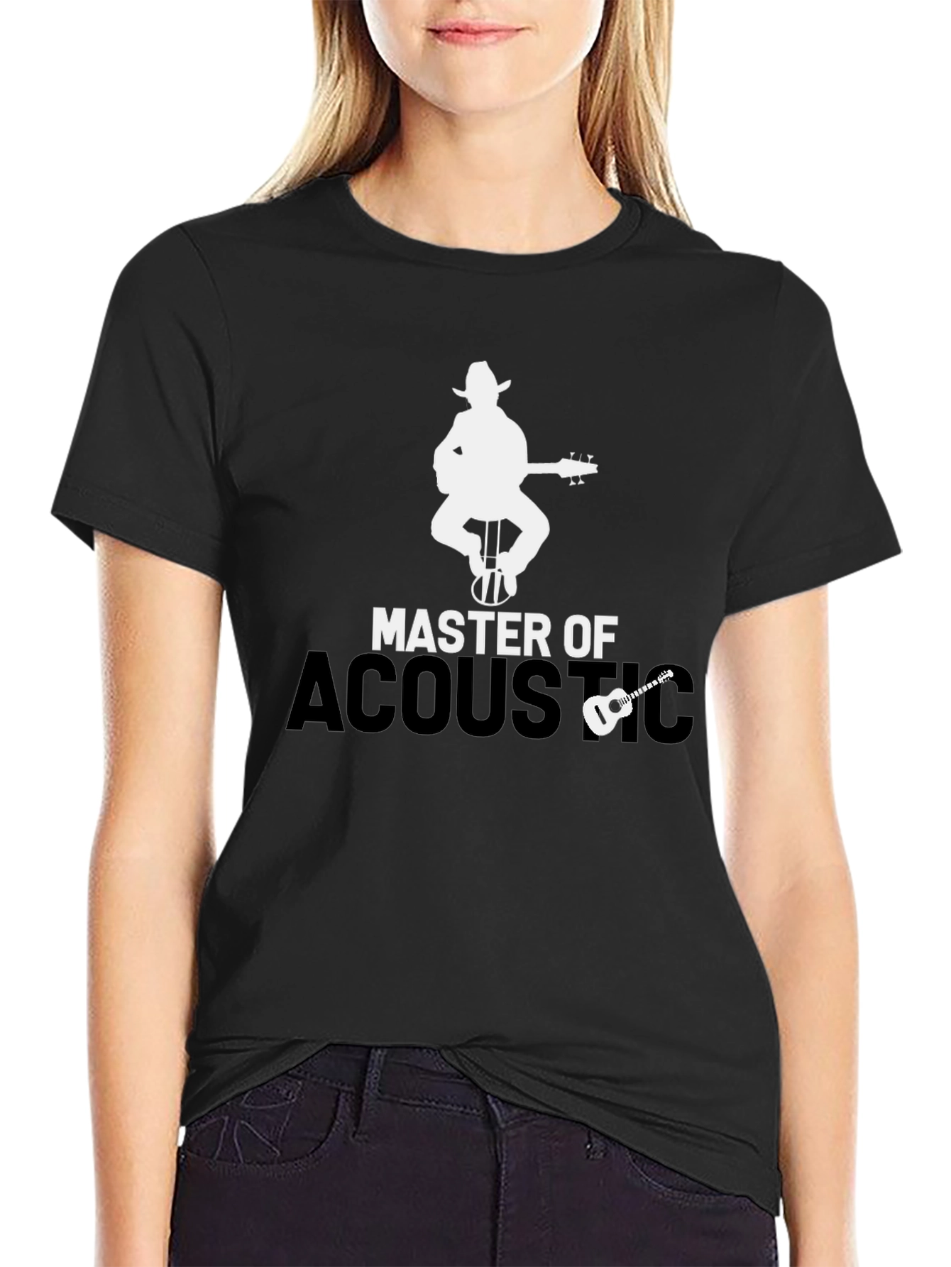 Master of Acoustic Music Graphic T-Shirt