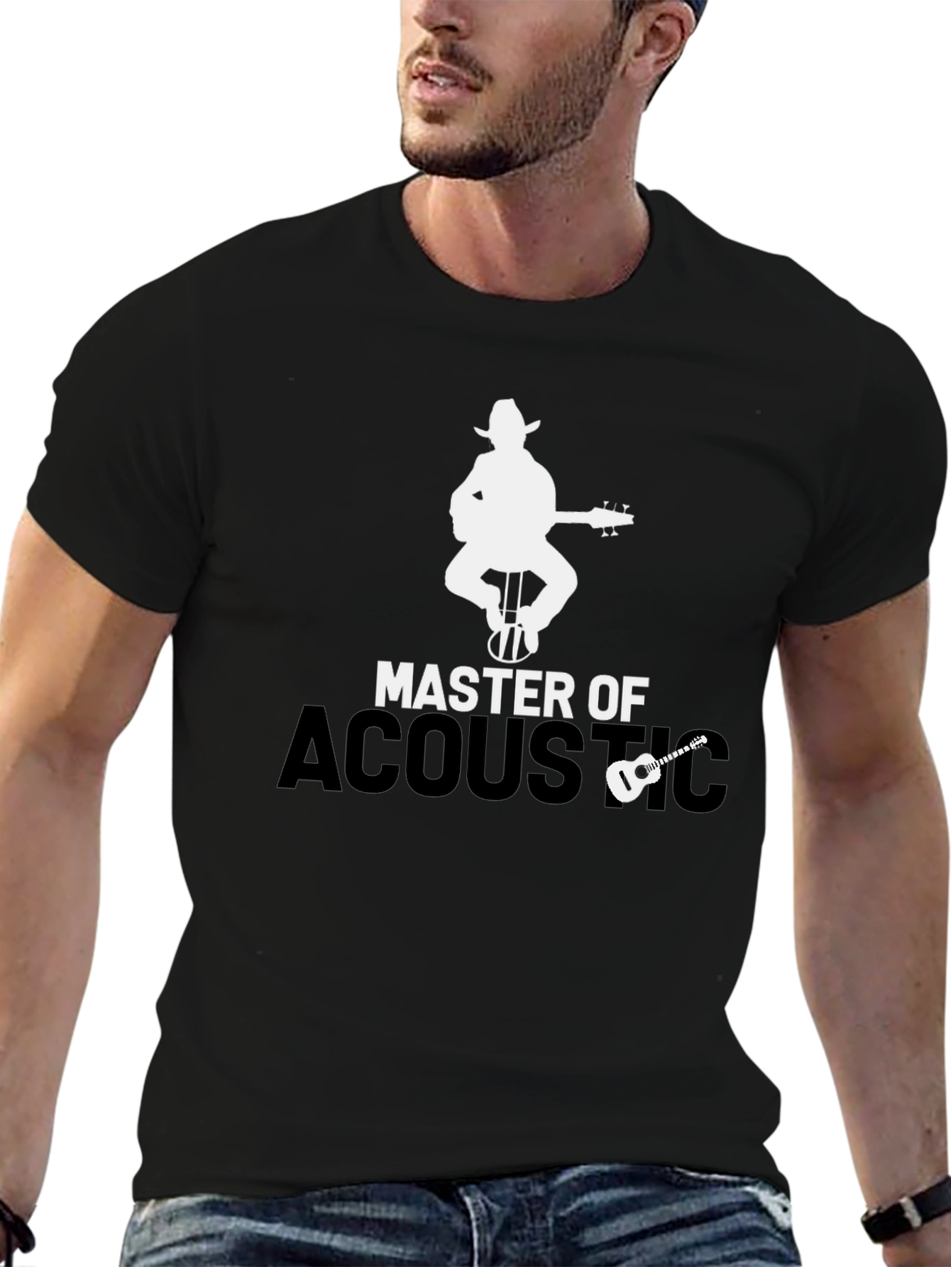 Master of Acoustic Music Graphic T-Shirt