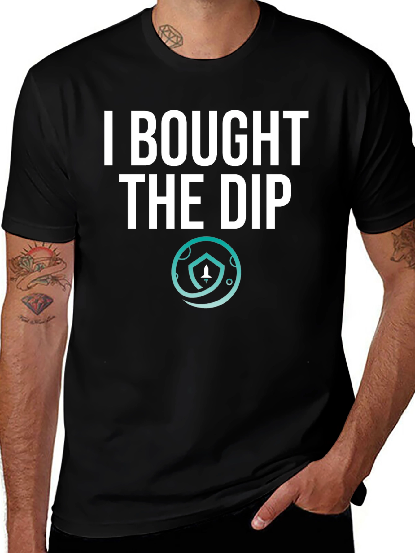 I Bought the Dip T-Shirt - Crypto Meme Tee