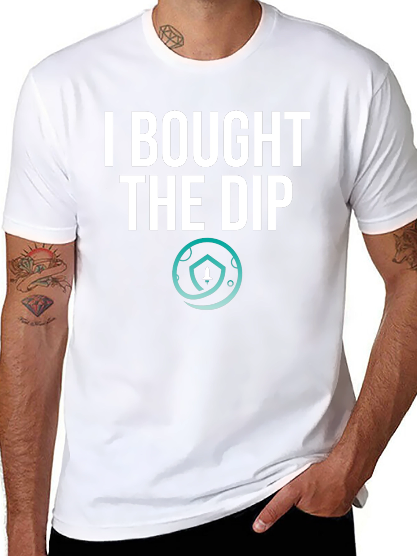 I Bought the Dip T-Shirt - Crypto Meme Tee