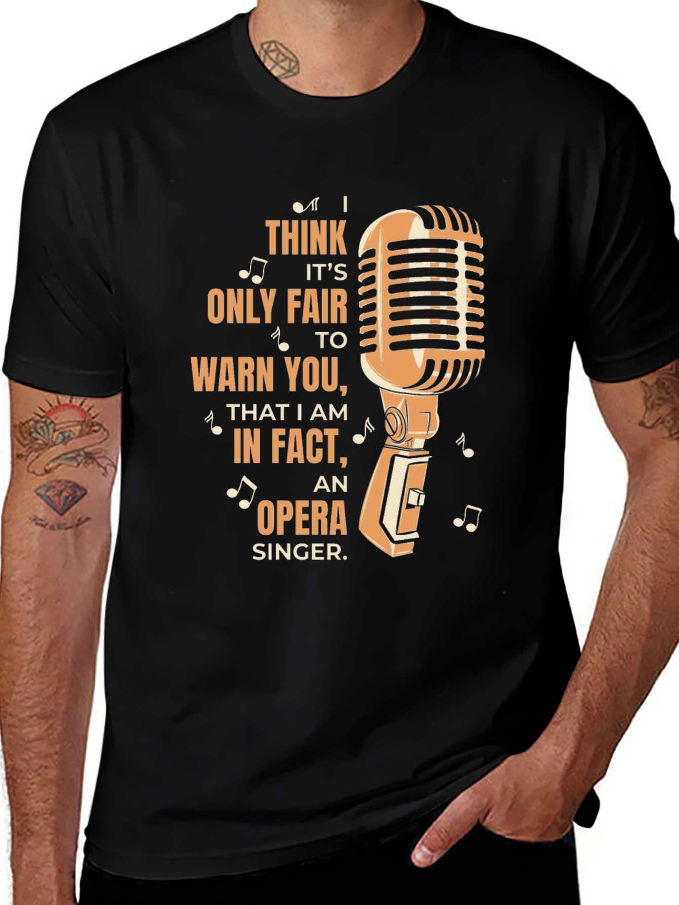 Opera Singer Warning T-Shirt