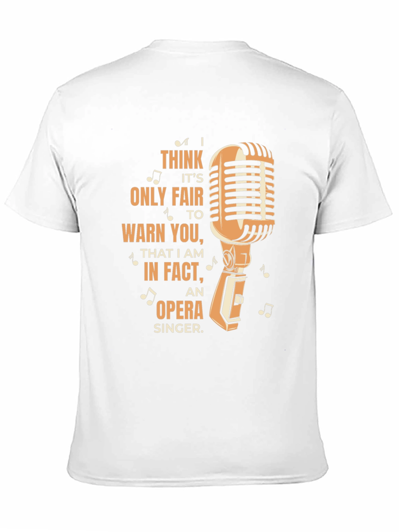 Opera Singer Warning T-Shirt
