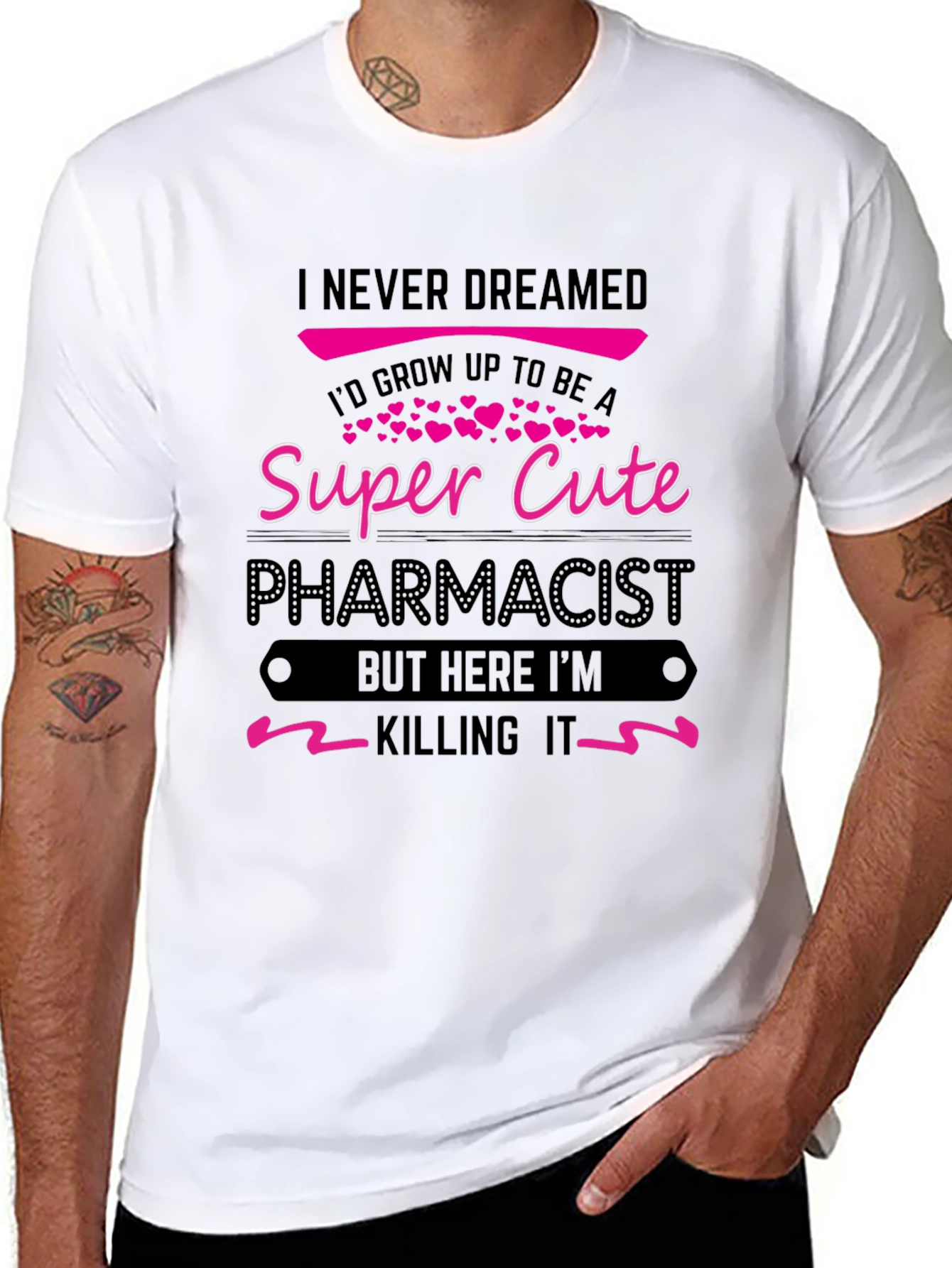 Super Cute Pharmacist T-Shirt - Novelty Career Tee