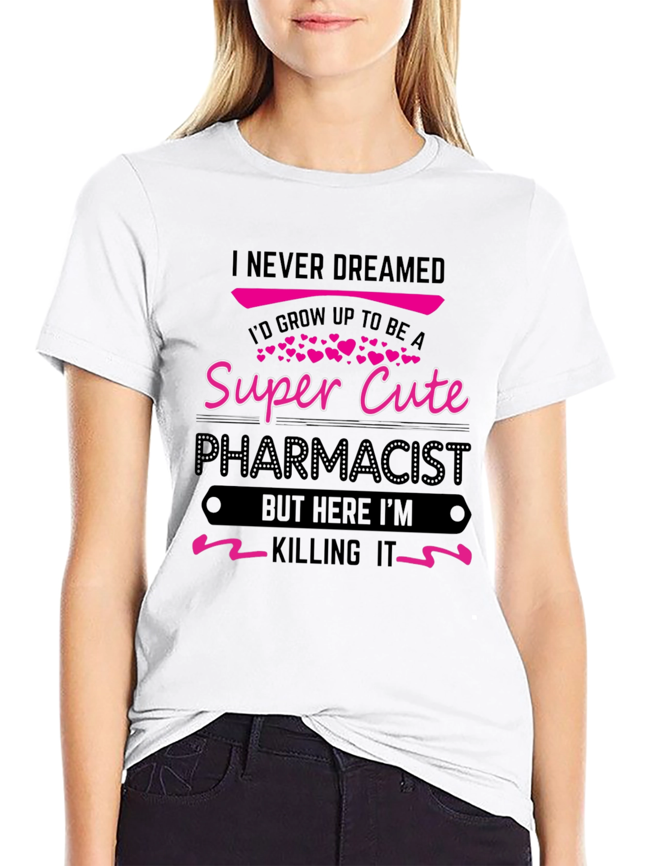 Super Cute Pharmacist T-Shirt - Novelty Career Tee