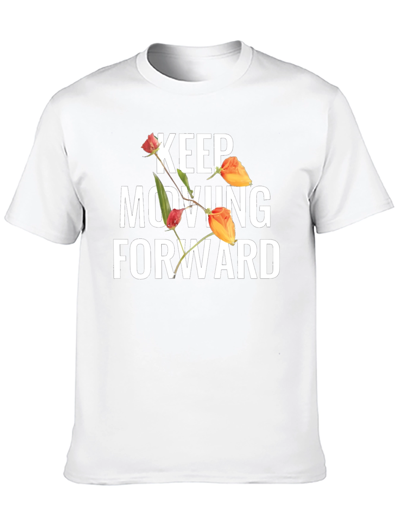Keep Moving Forward Floral T-Shirt