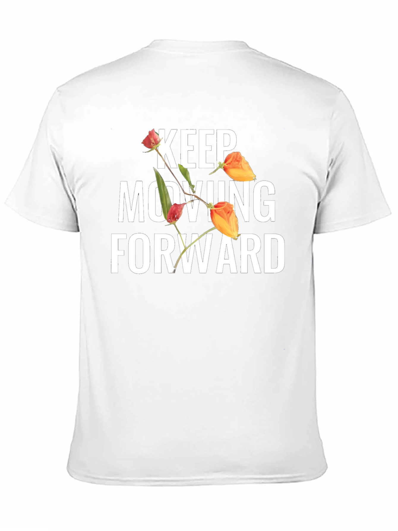 Keep Moving Forward Floral T-Shirt
