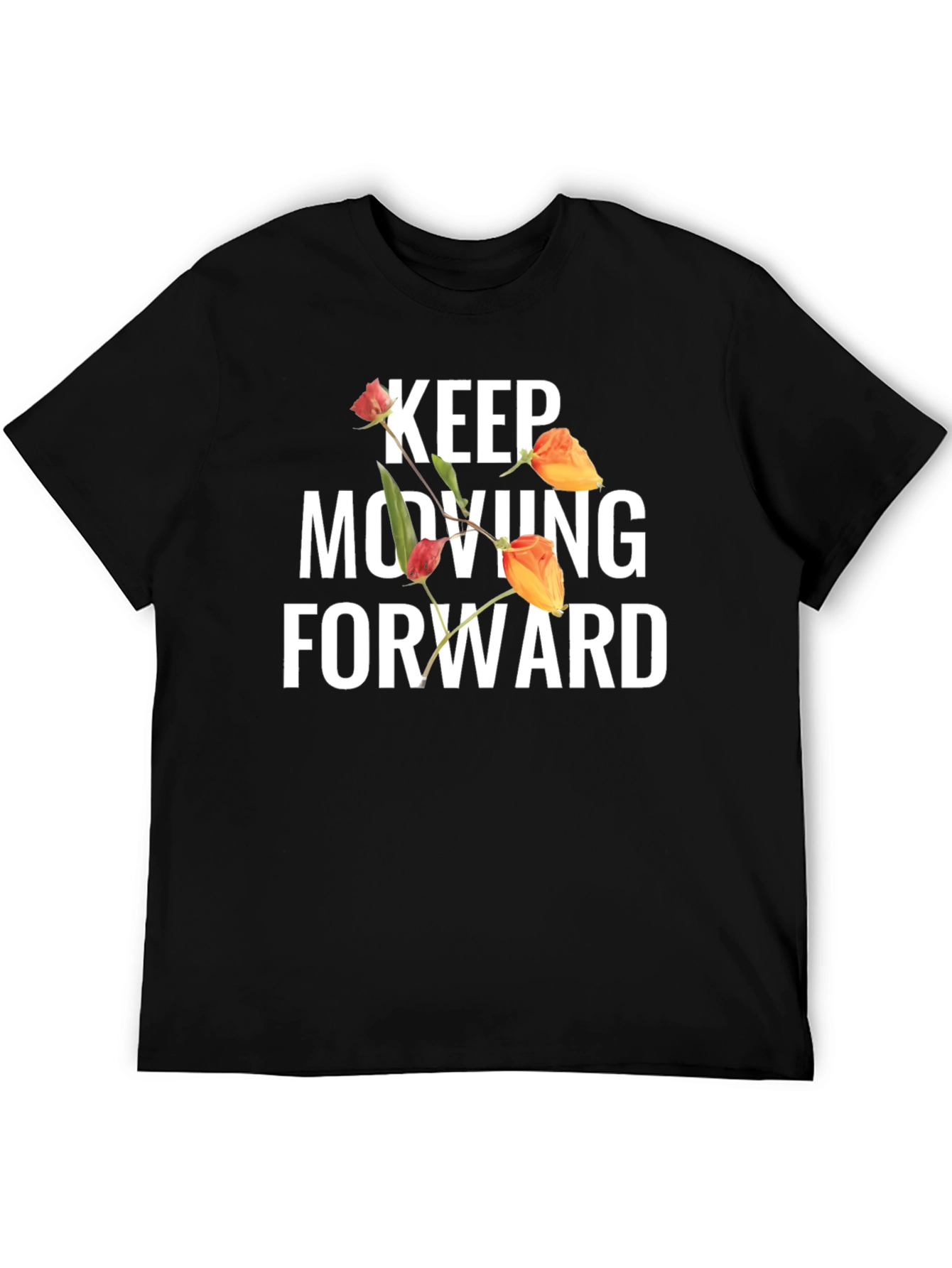 Keep Moving Forward Floral T-Shirt