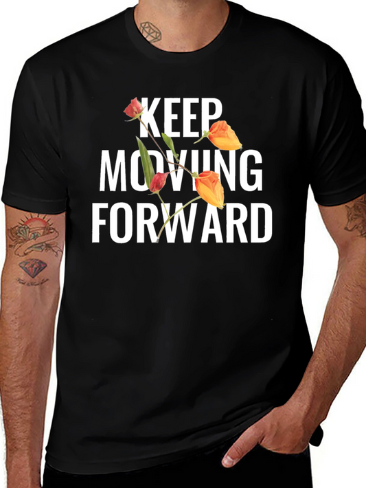 Keep Moving Forward Floral T-Shirt