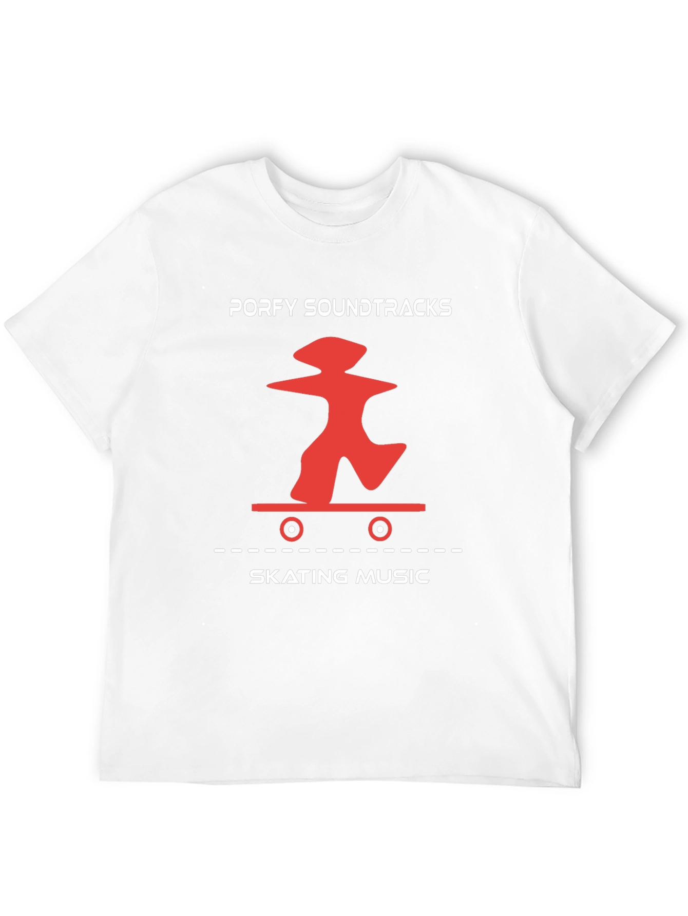 Porfy Soundtracks Skating Music Graphic Tee