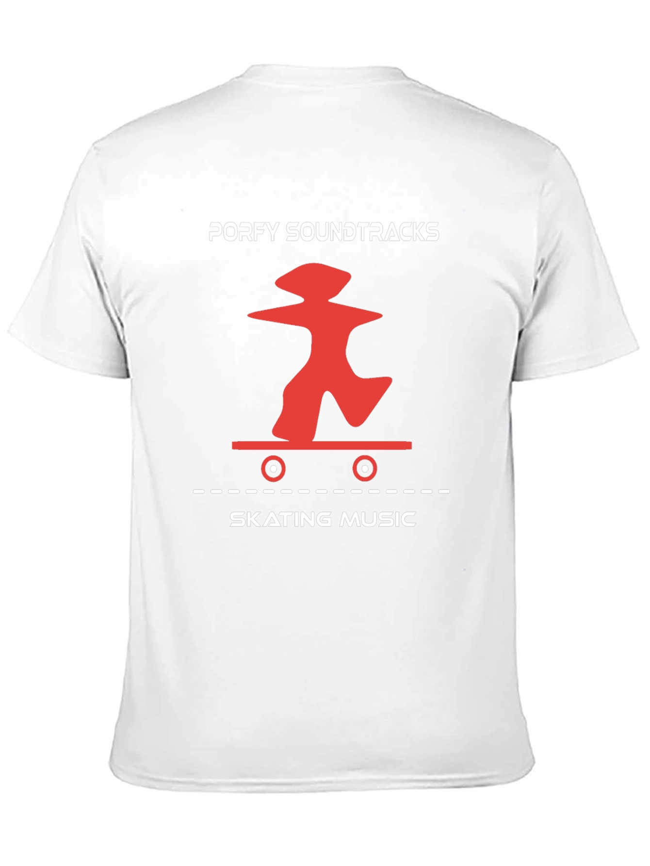 Porfy Soundtracks Skating Music Graphic Tee