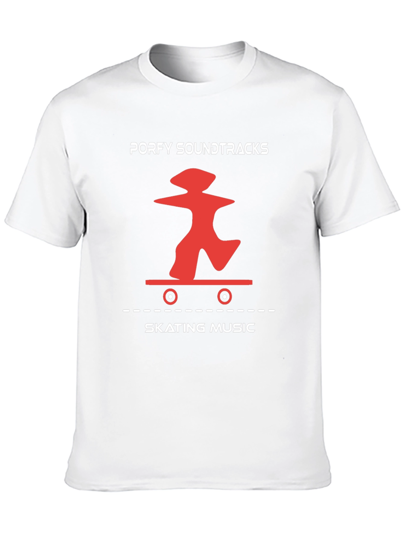 Porfy Soundtracks Skating Music Graphic Tee