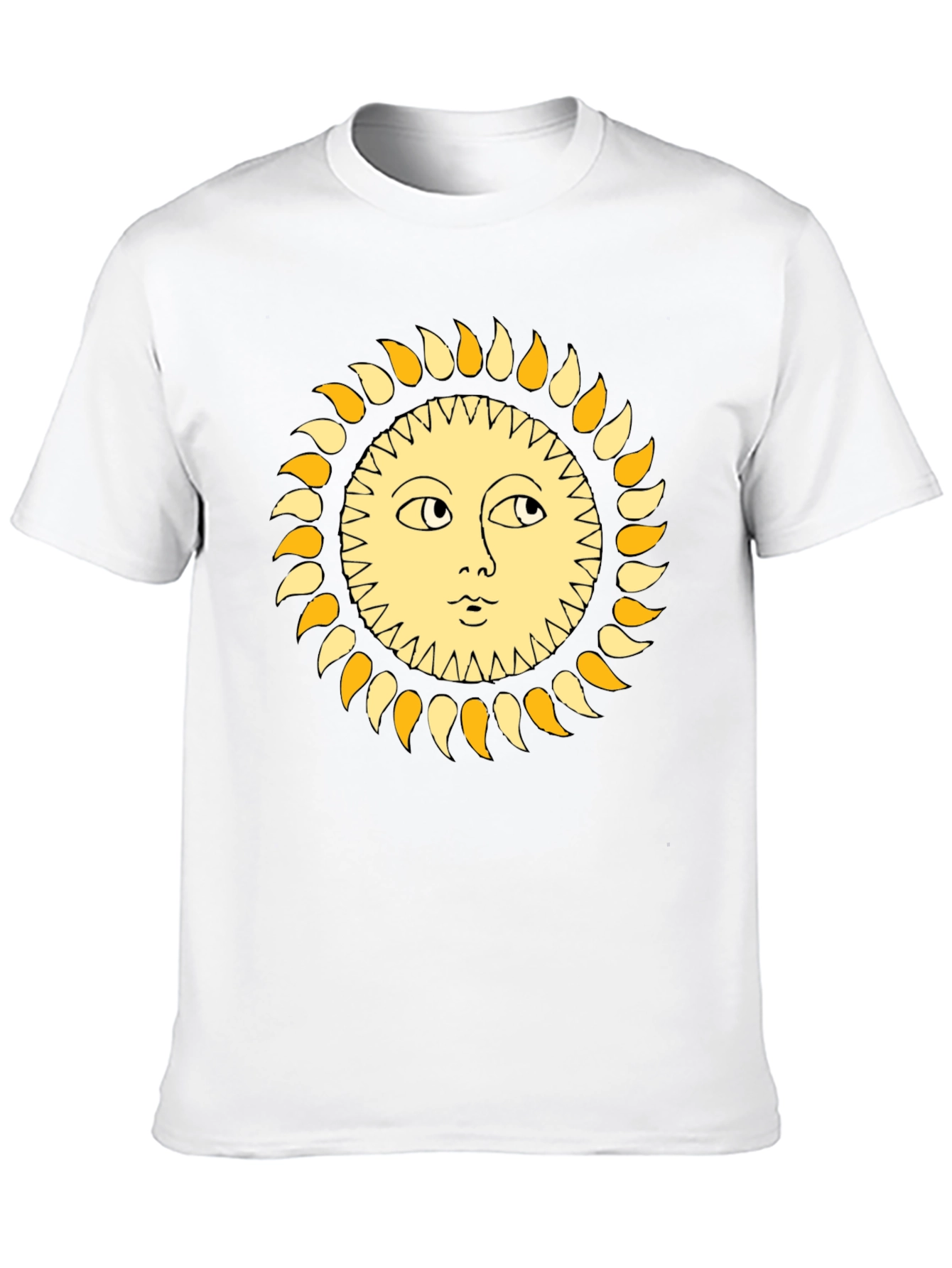 Sun Graphic Black T-Shirt