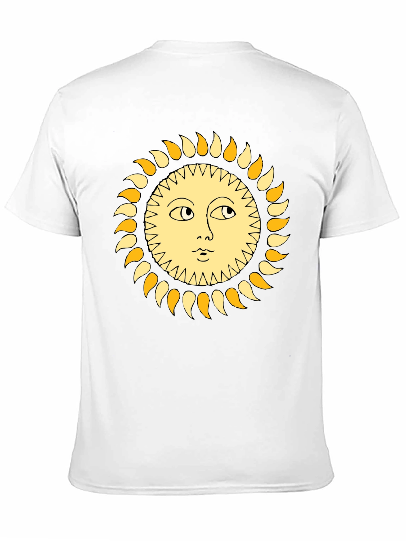 Sun Graphic Black T-Shirt