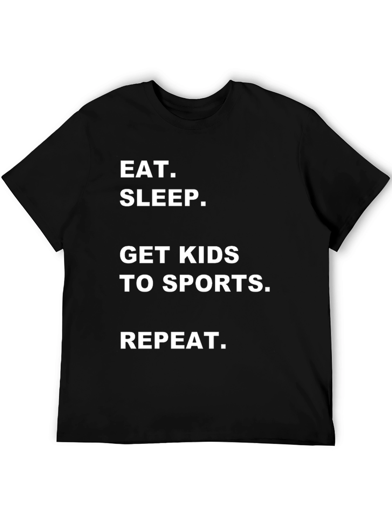 Eat Sleep Get Kids Sports Repeat T-Shirt