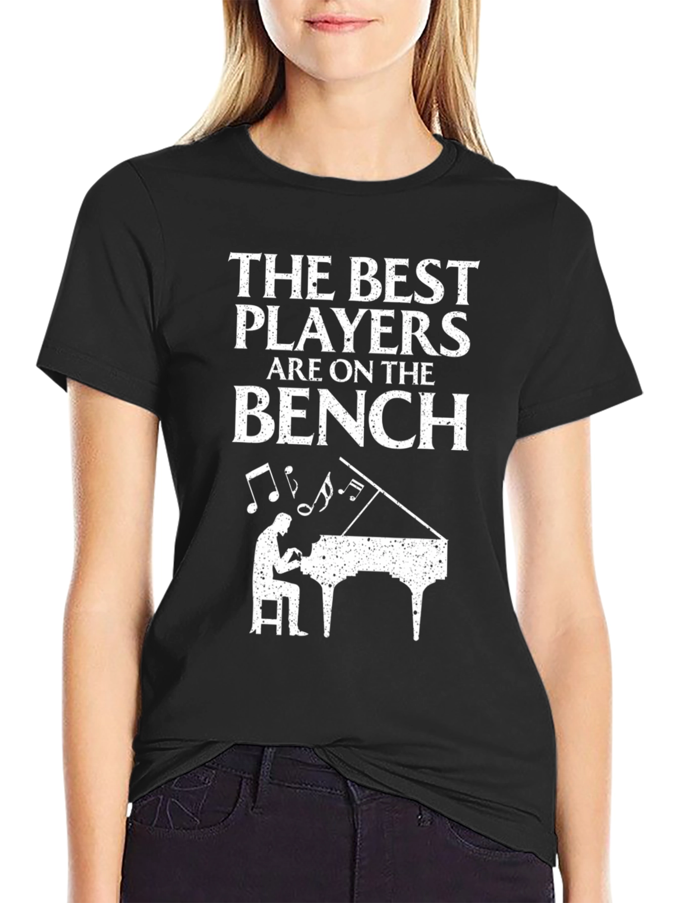 The Best Players Are on the Bench Piano T-Shirt