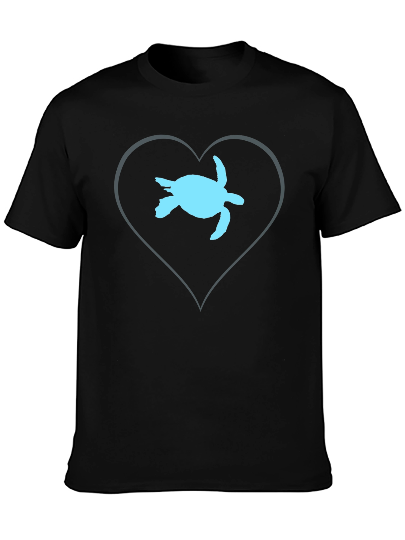 Turtle Heart Graphic T-Shirt