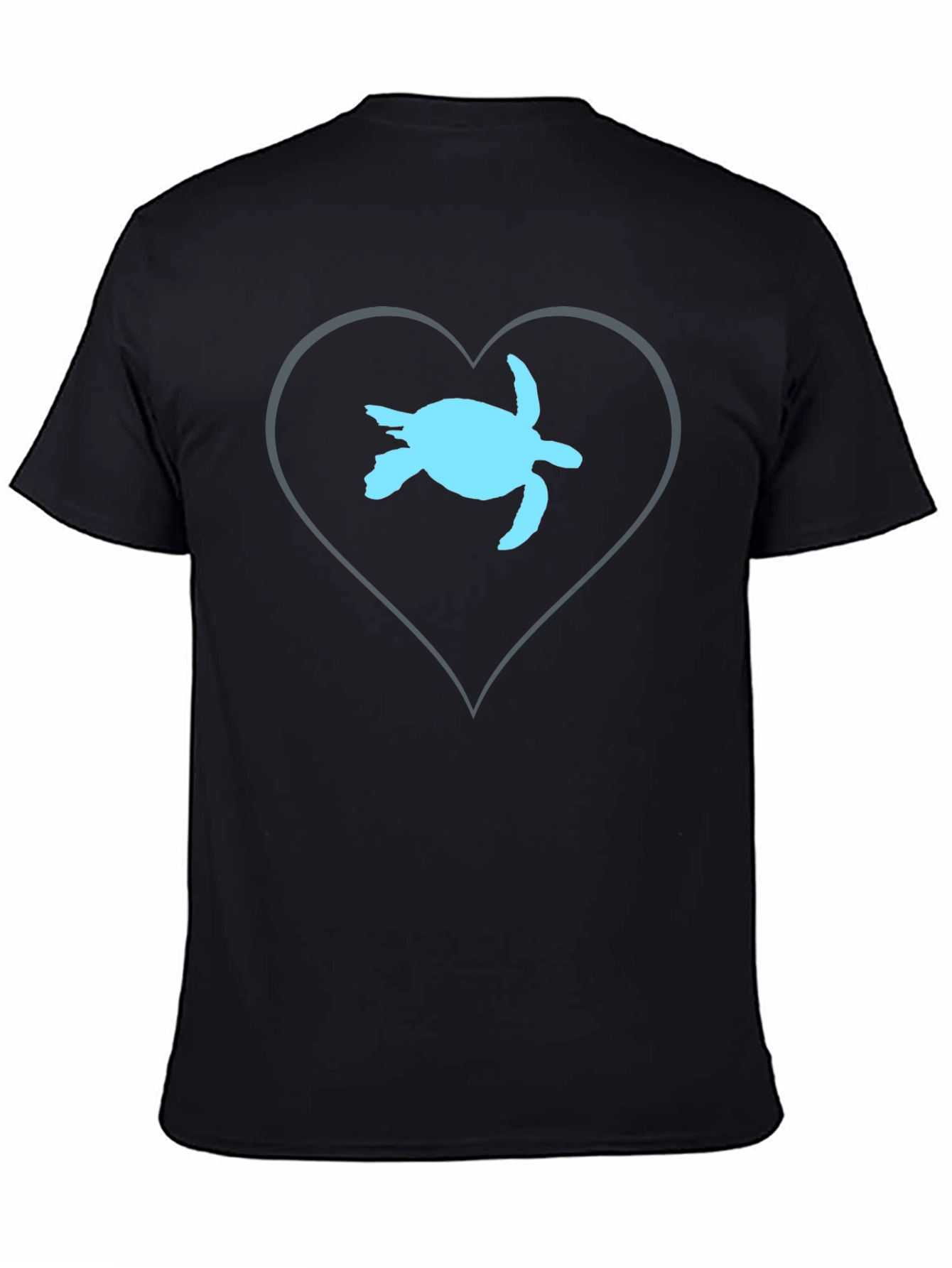 Turtle Heart Graphic T-Shirt