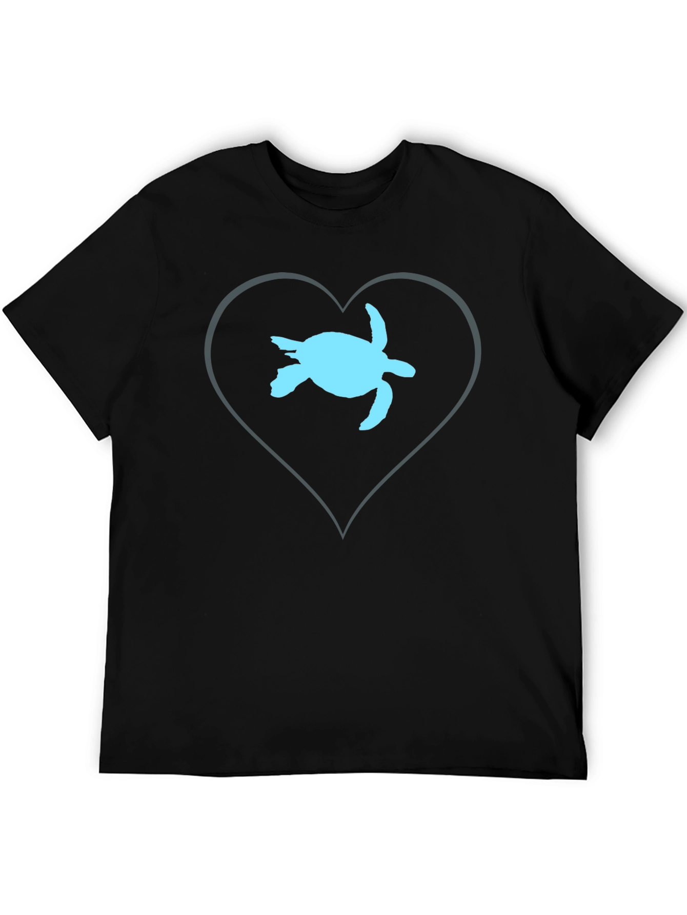 Turtle Heart Graphic T-Shirt