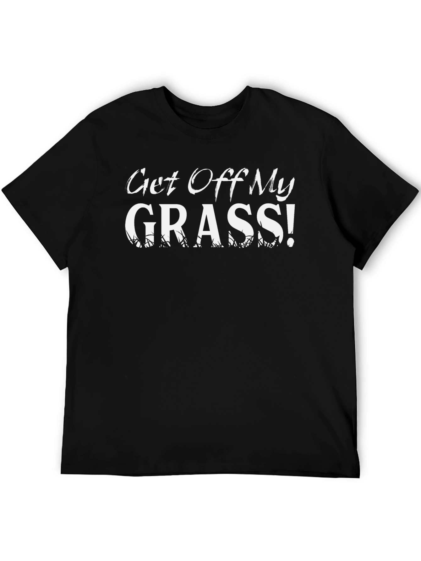 Get Off My Grass T-Shirt - Funny Graphic Tee