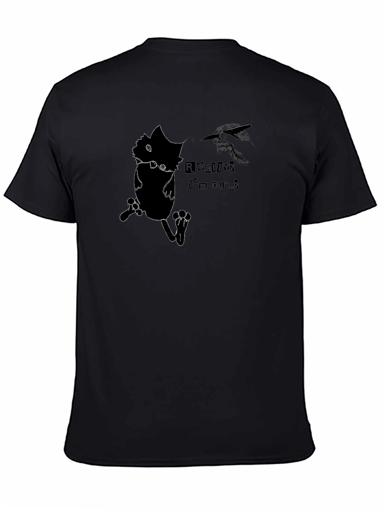 Cute Cat T-Shirt - Really? Im Cute!