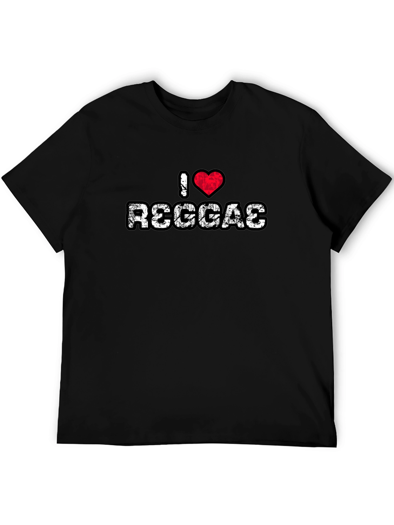 I Love Reggae Graphic T-Shirt