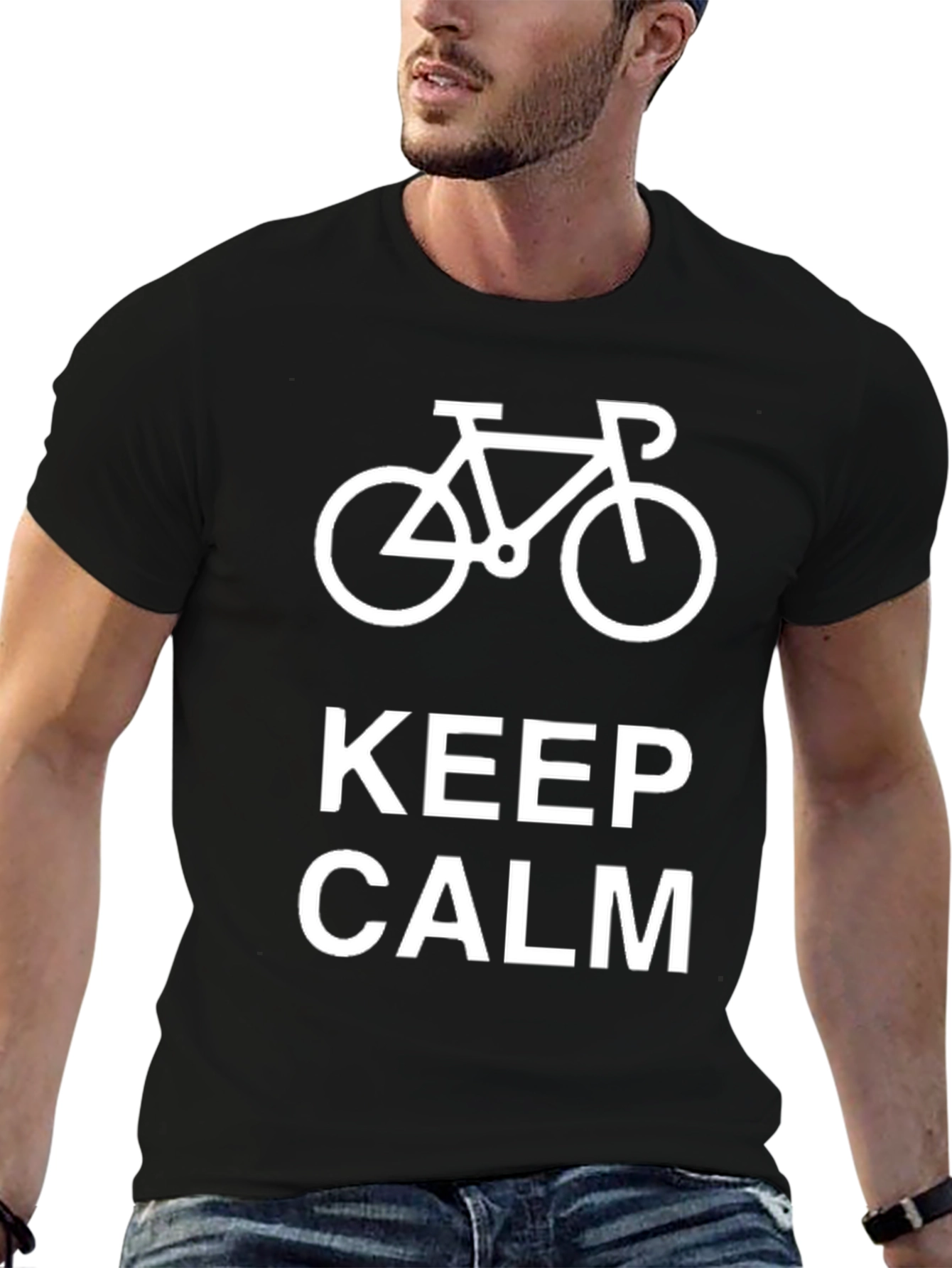 Keep Calm Bicycle T-Shirt