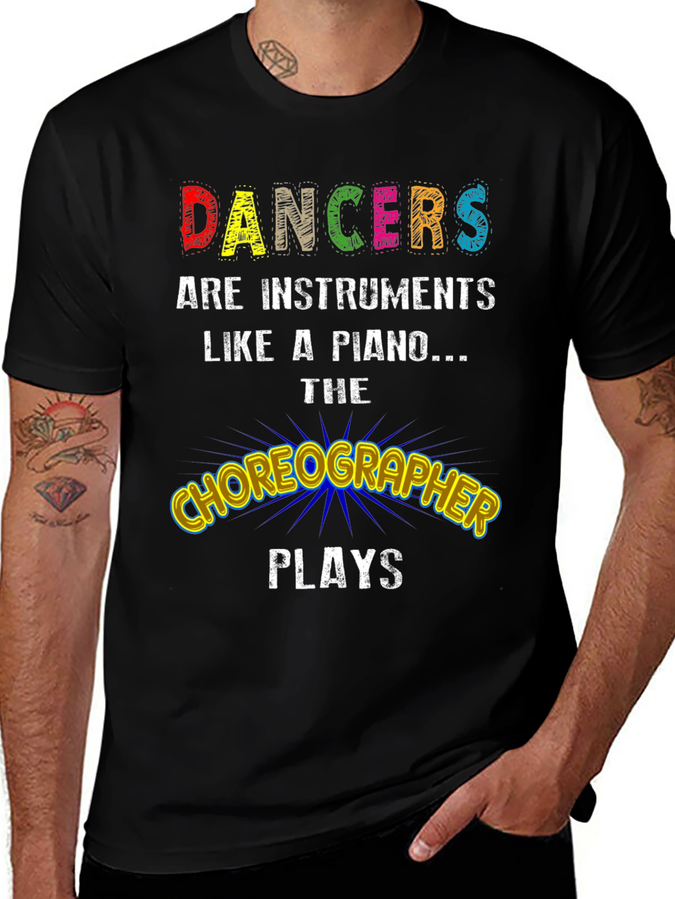 Dancers are Instruments Graphic Tee