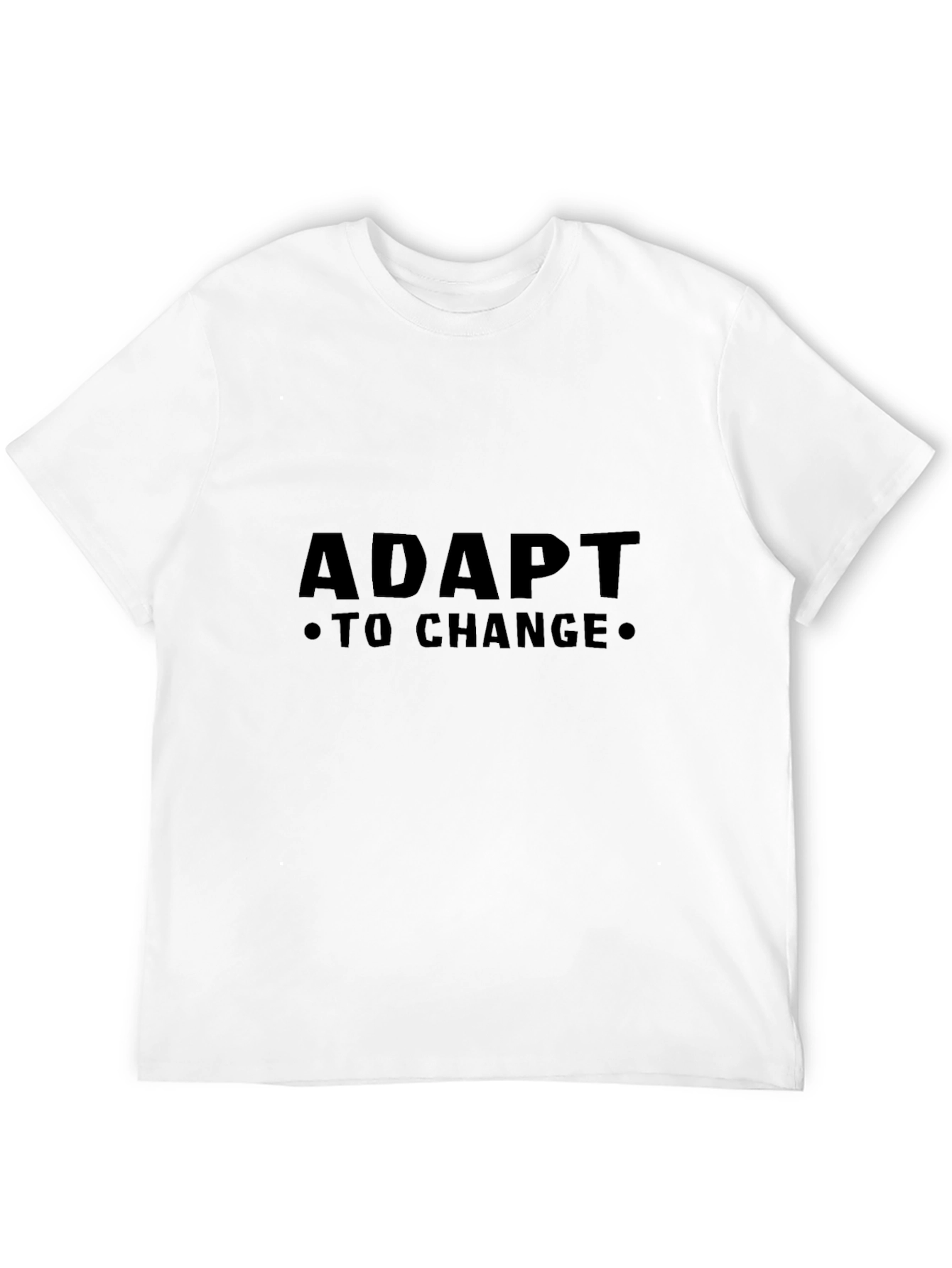 Adapt to Change Black T-Shirt