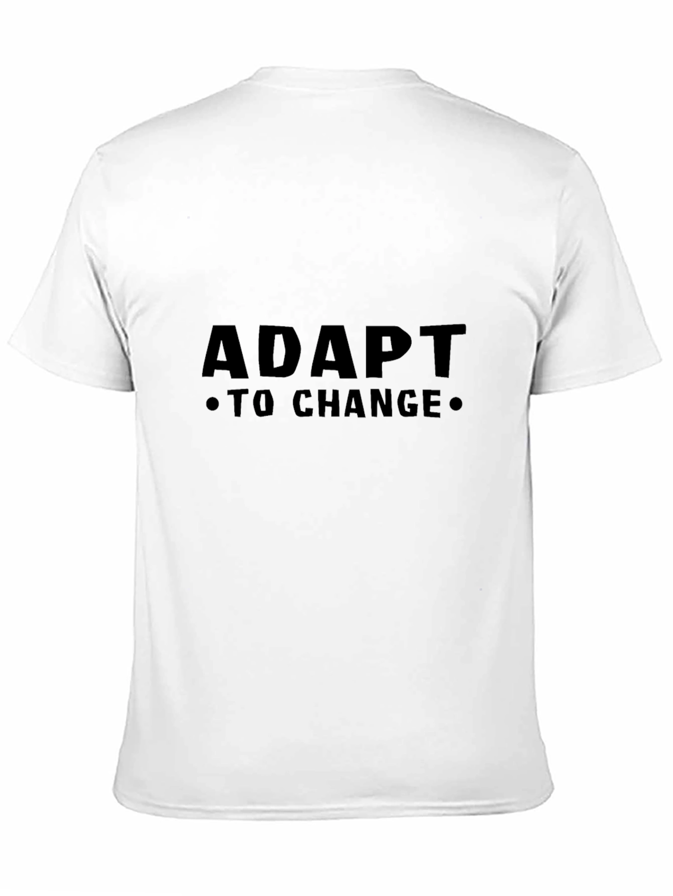 Adapt to Change Black T-Shirt