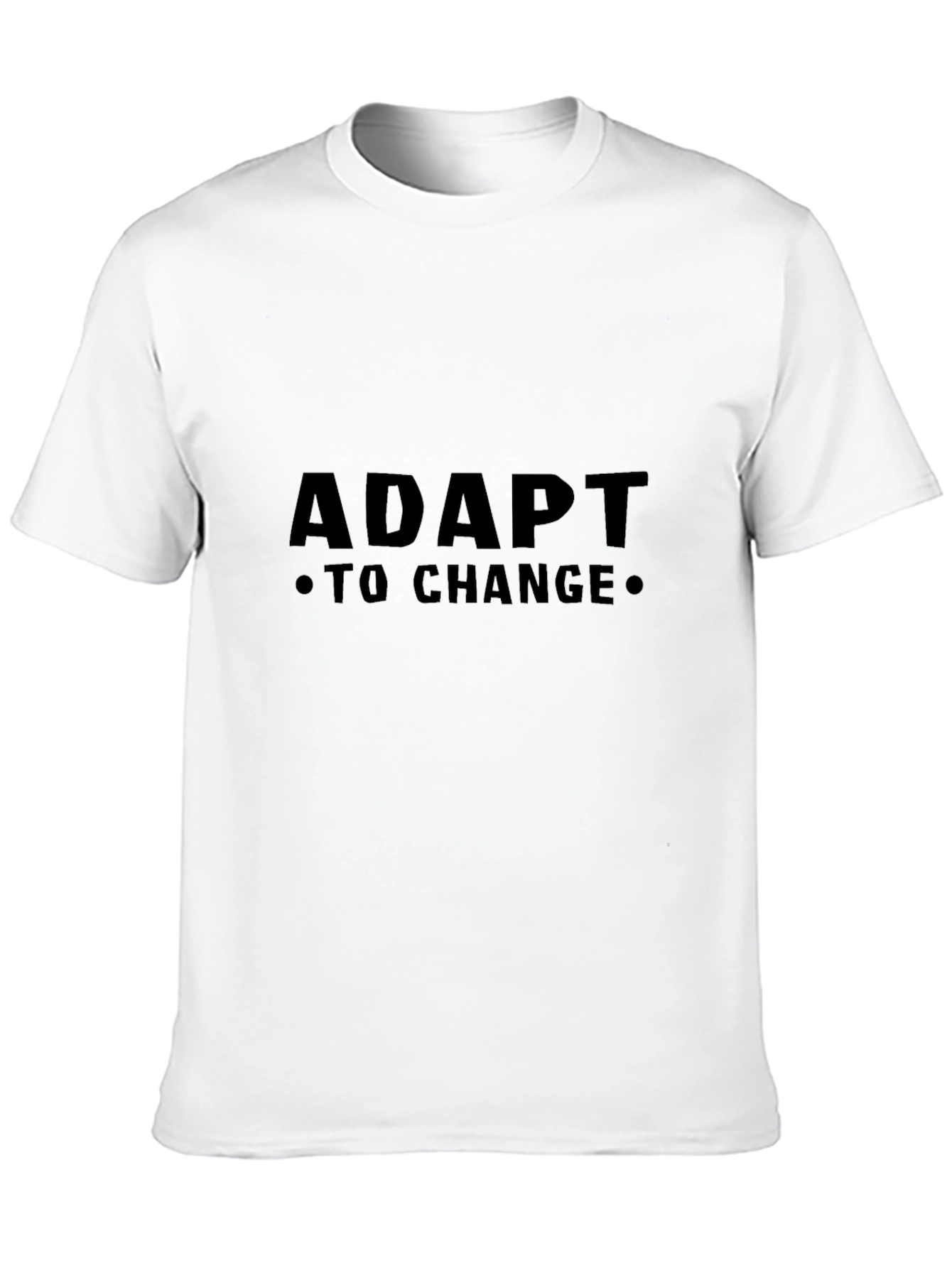 Adapt to Change Black T-Shirt