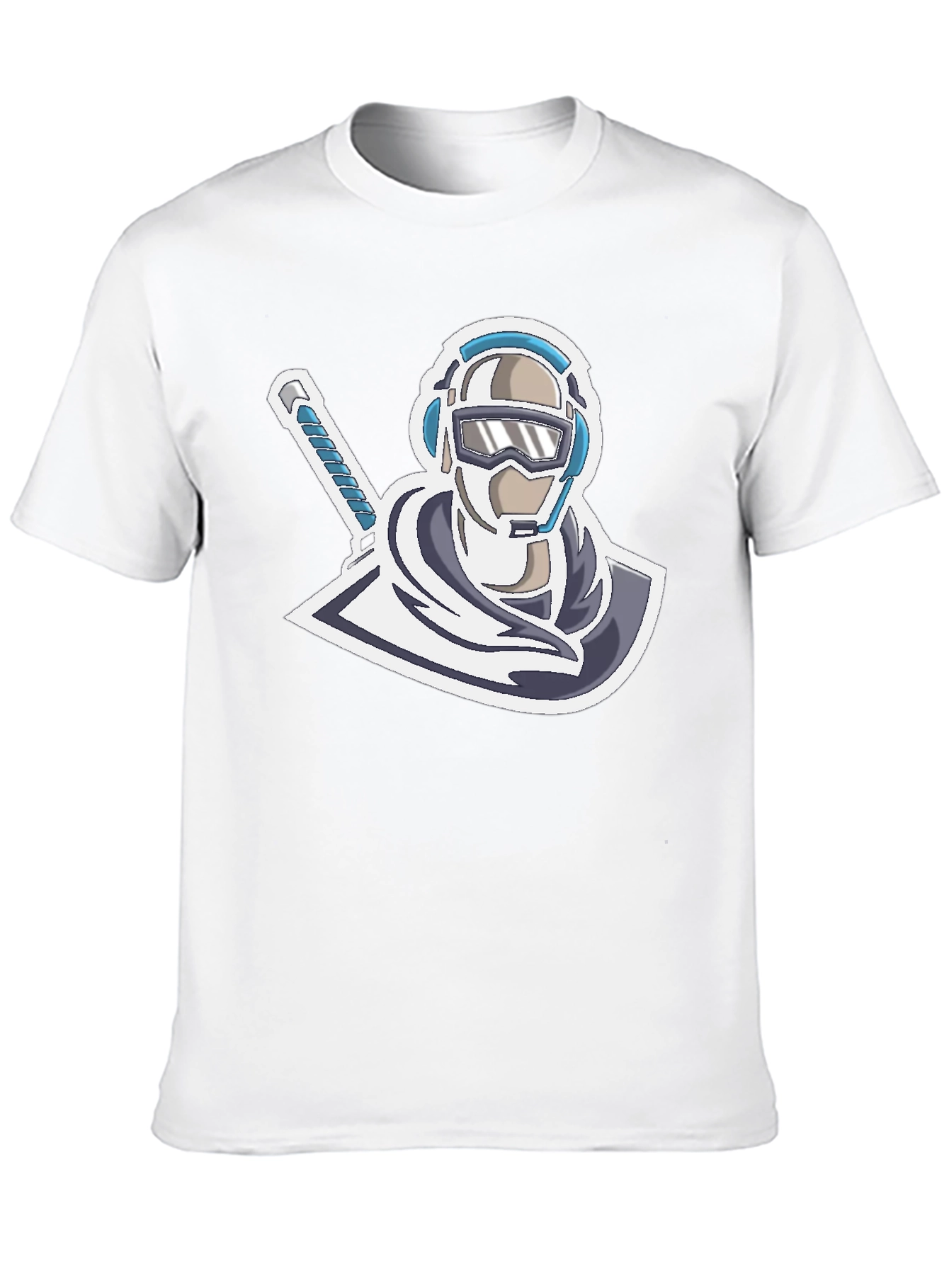 Cool Gamer Logo T-Shirt - Black Cotton Blend