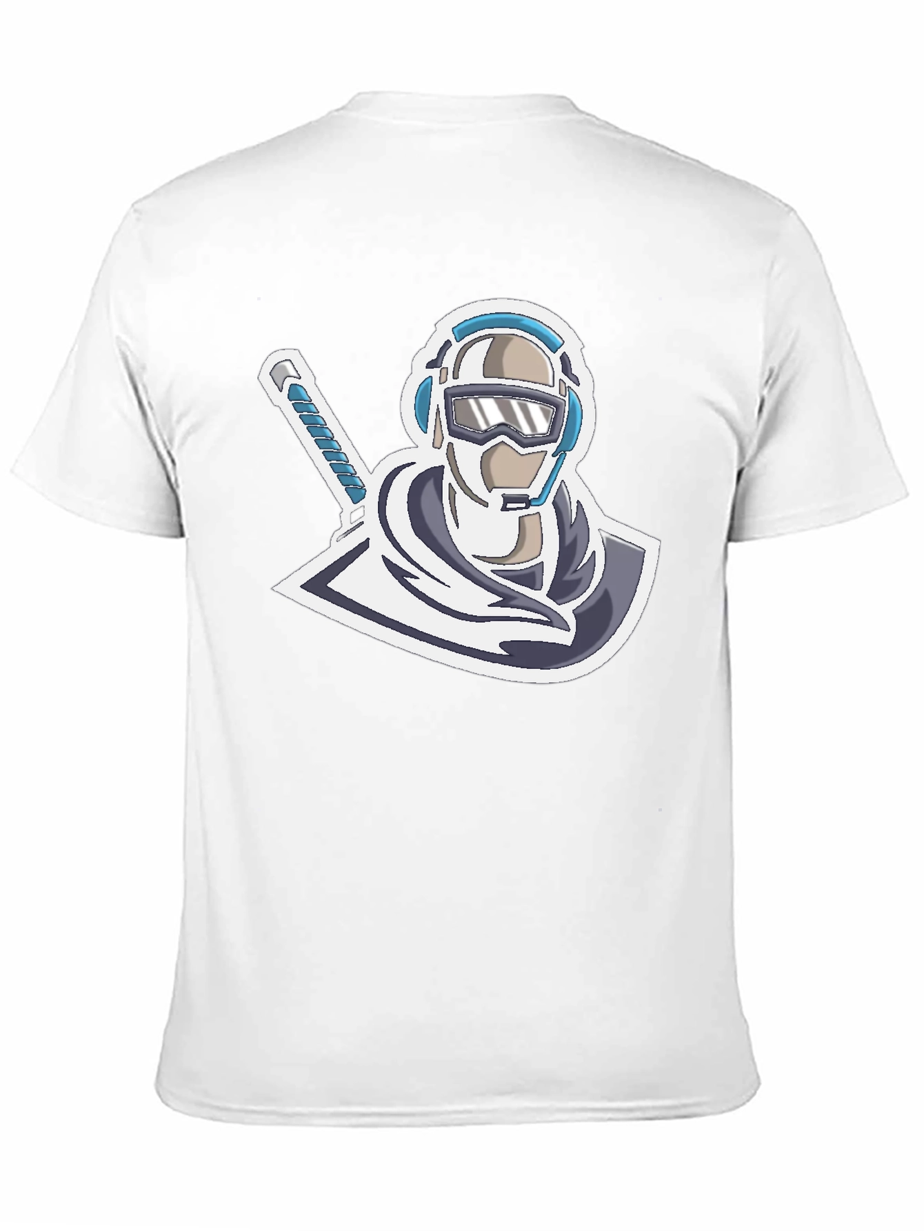 Cool Gamer Logo T-Shirt - Black Cotton Blend