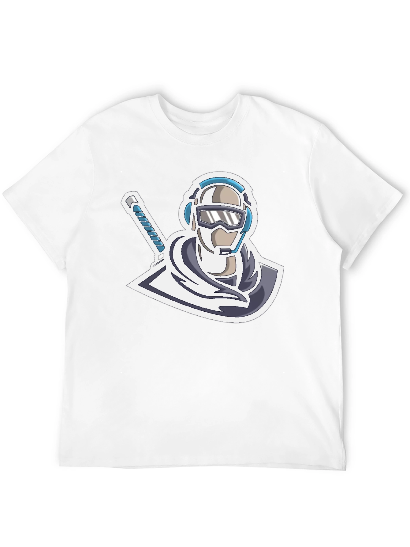 Cool Gamer Logo T-Shirt - Black Cotton Blend
