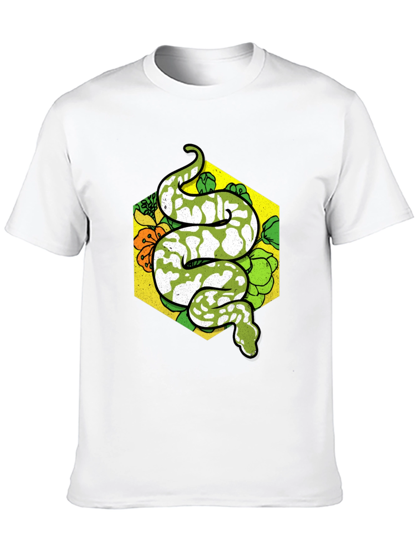 Snake Graphic T-Shirt - Reptile Lover Tee