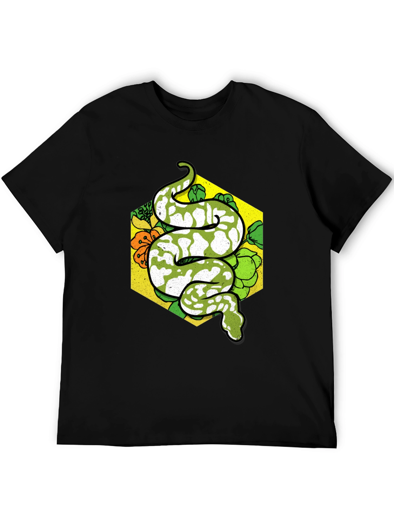 Snake Graphic T-Shirt - Reptile Lover Tee