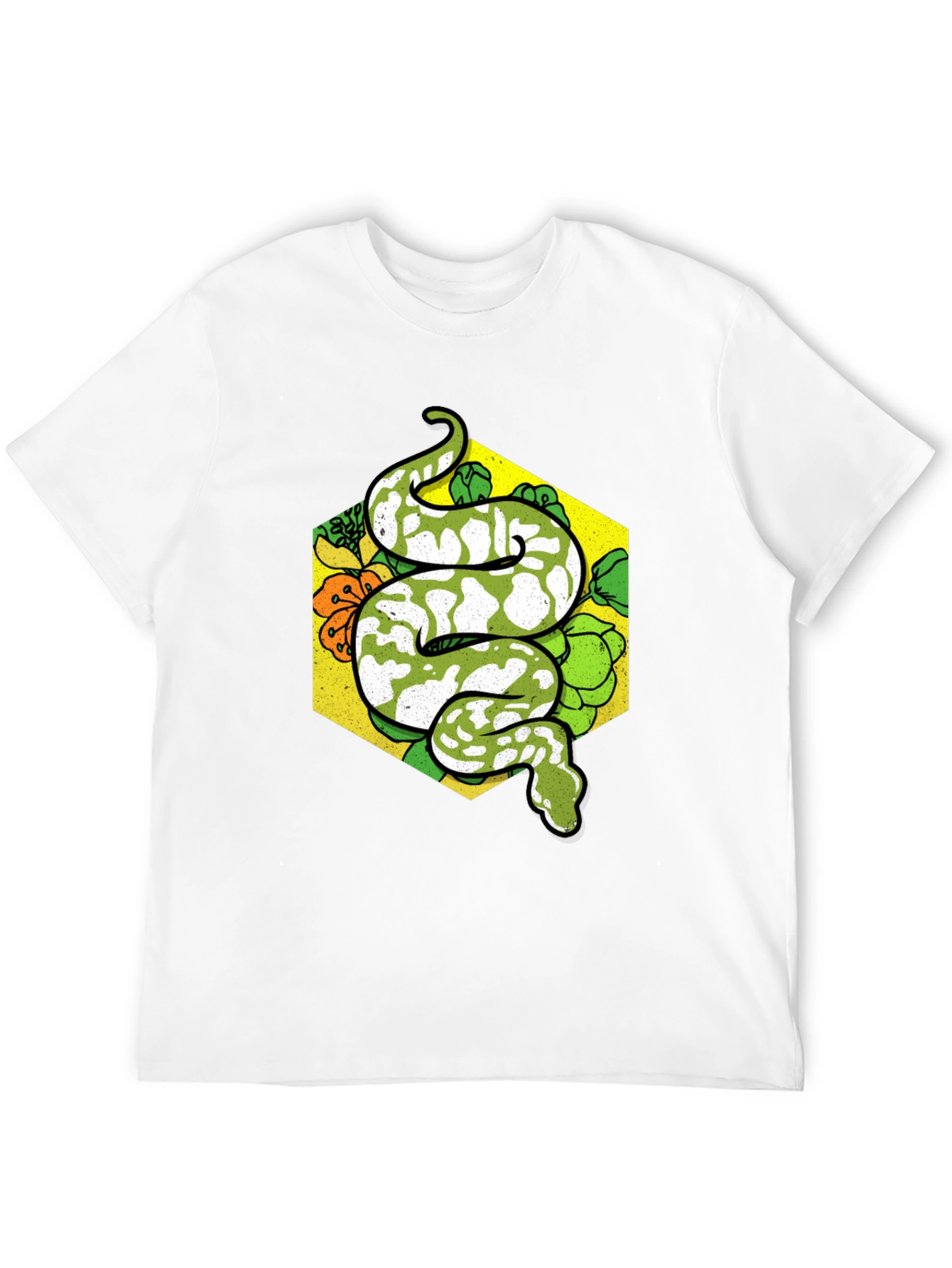 Snake Graphic T-Shirt - Reptile Lover Tee
