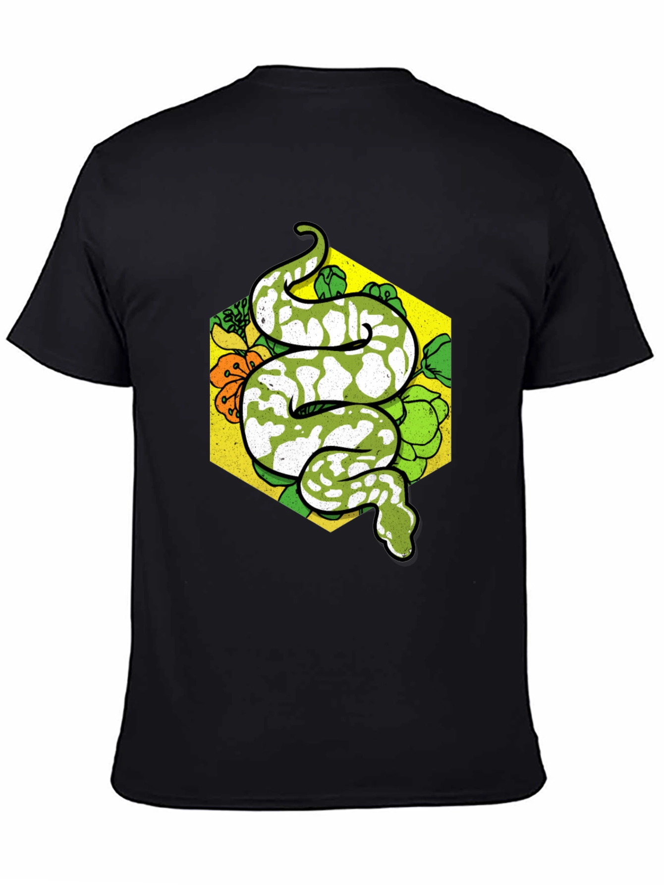 Snake Graphic T-Shirt - Reptile Lover Tee
