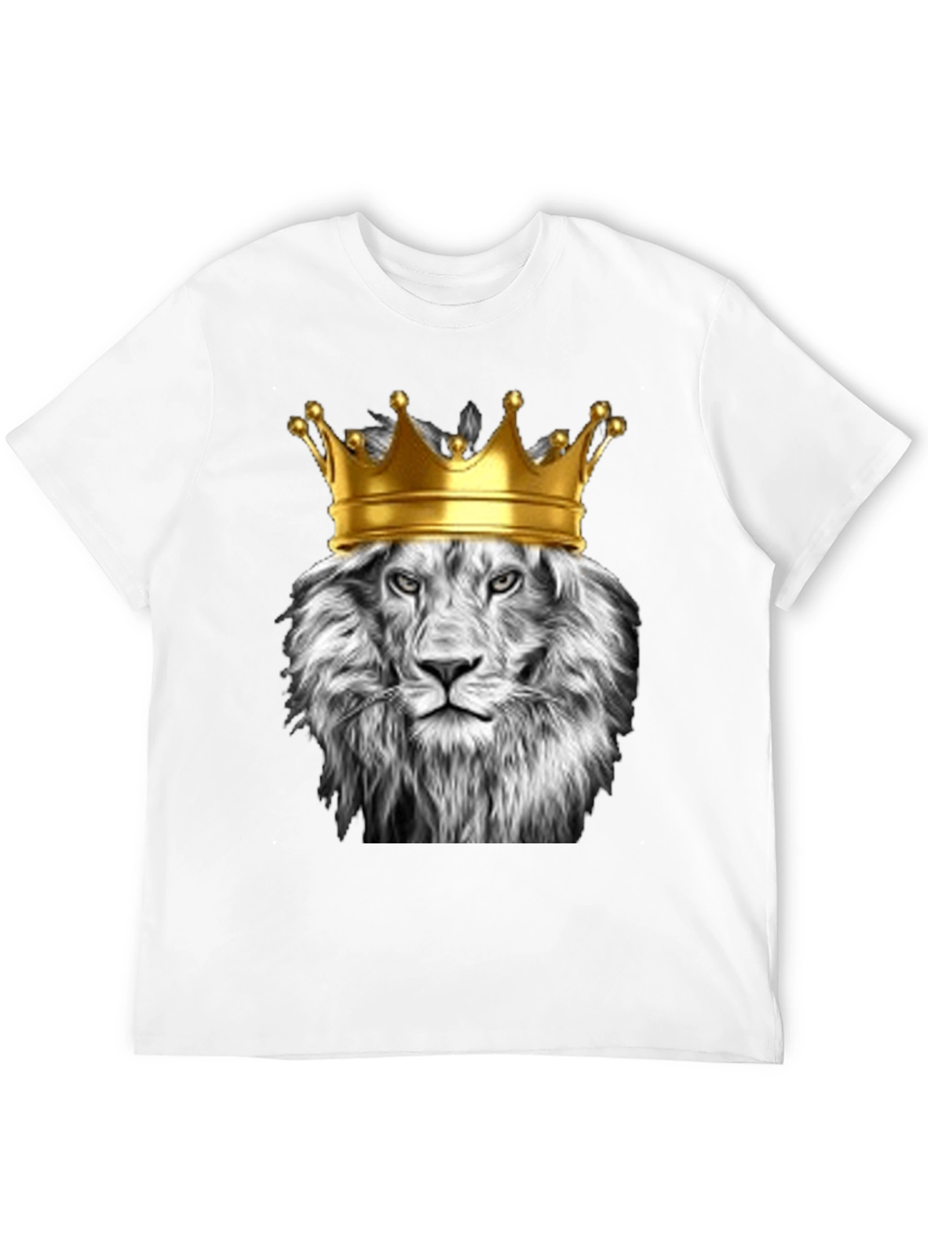 Lion King Graphic Tee - Black Cotton T-Shirt