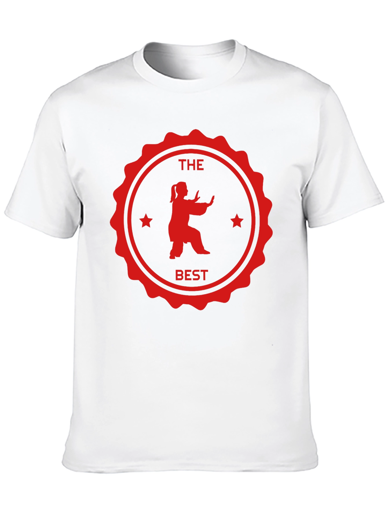 Martial Arts Silhouette Graphic Tee - The Best