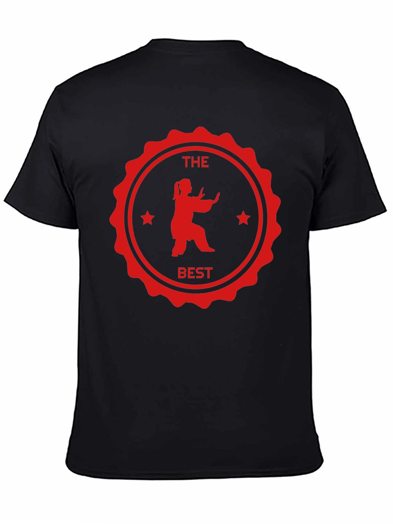 Martial Arts Silhouette Graphic Tee - The Best
