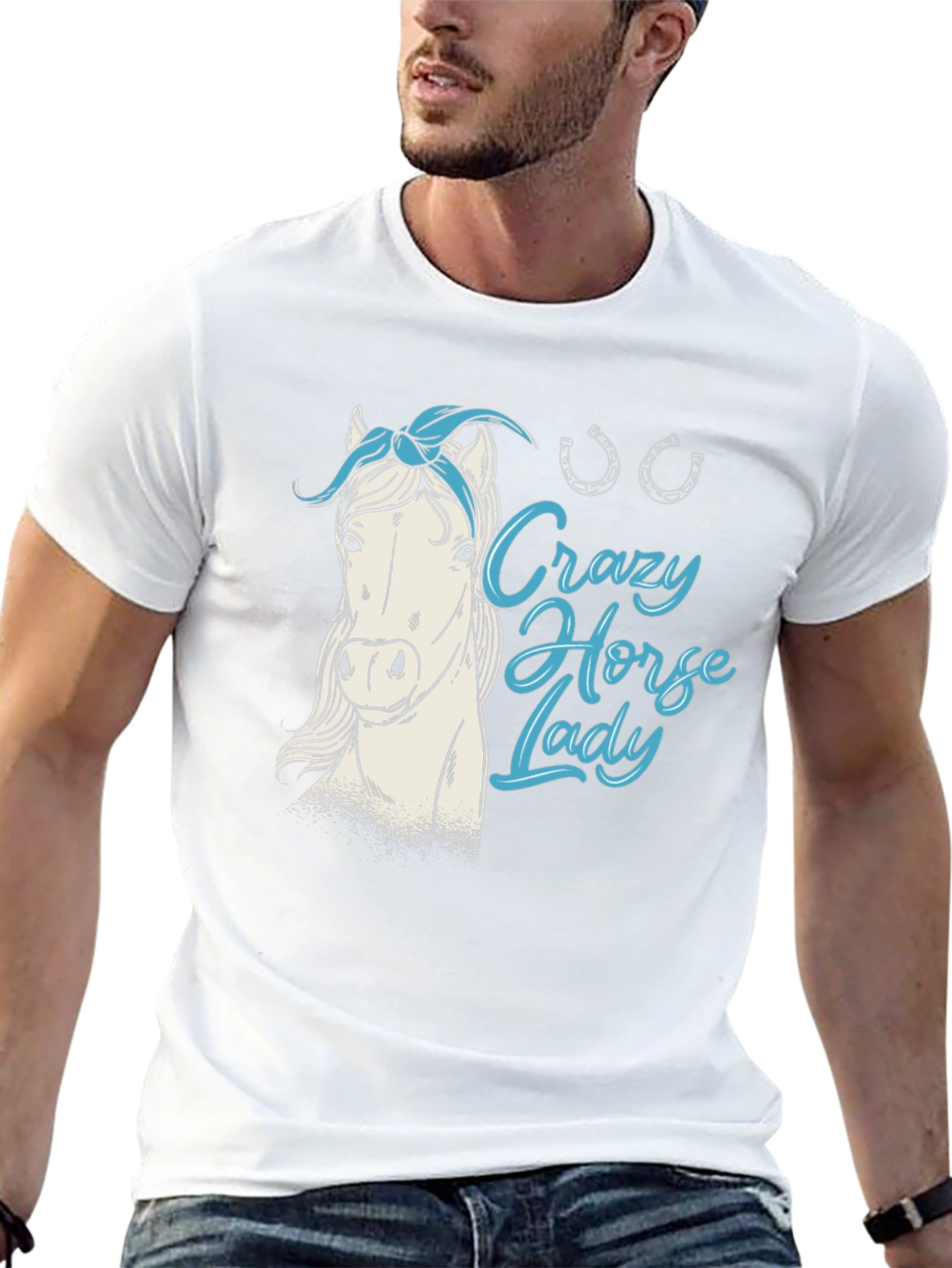 Crazy Horse Lady T-Shirt