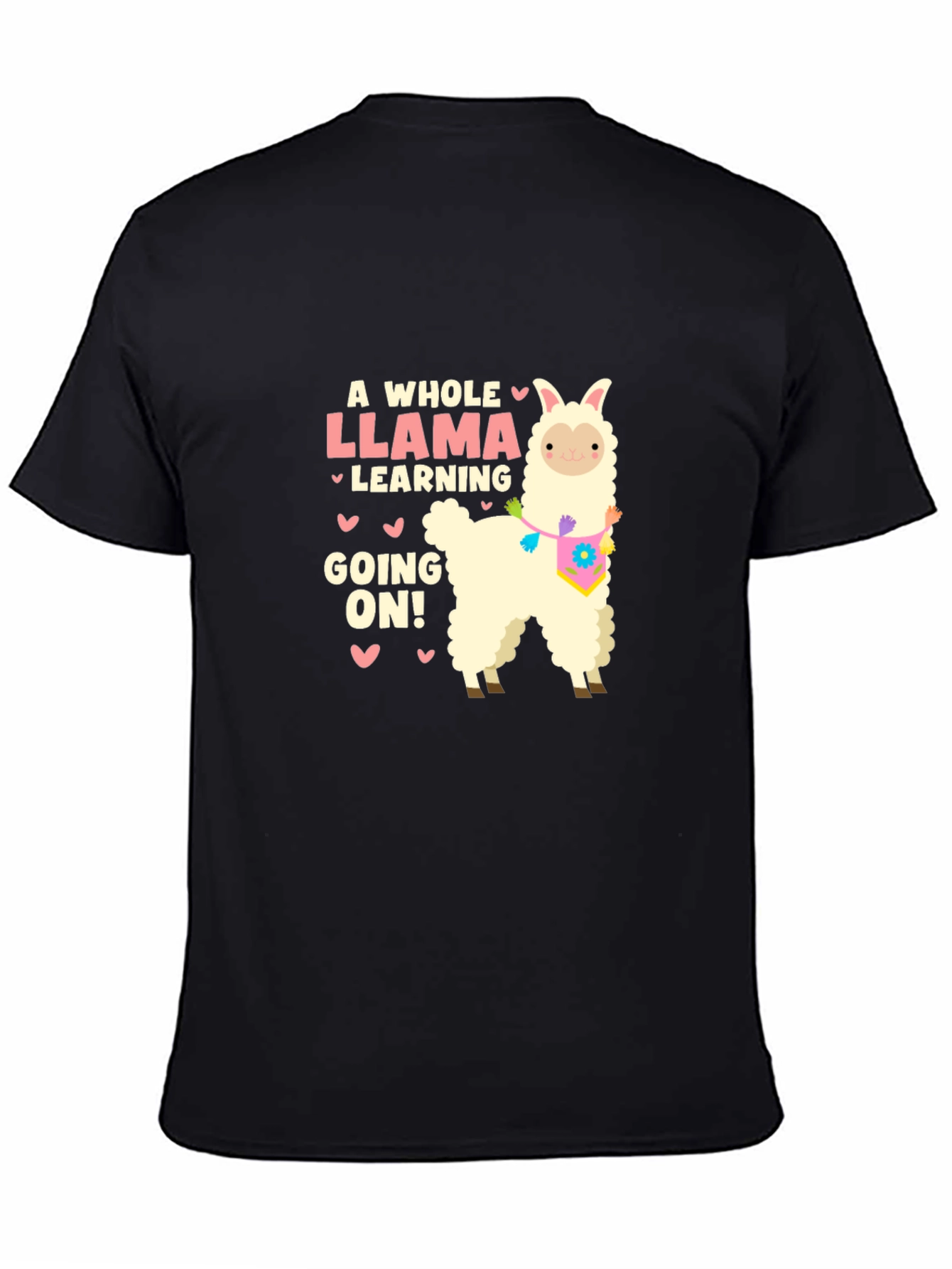 Llama Learning Graphic Tee