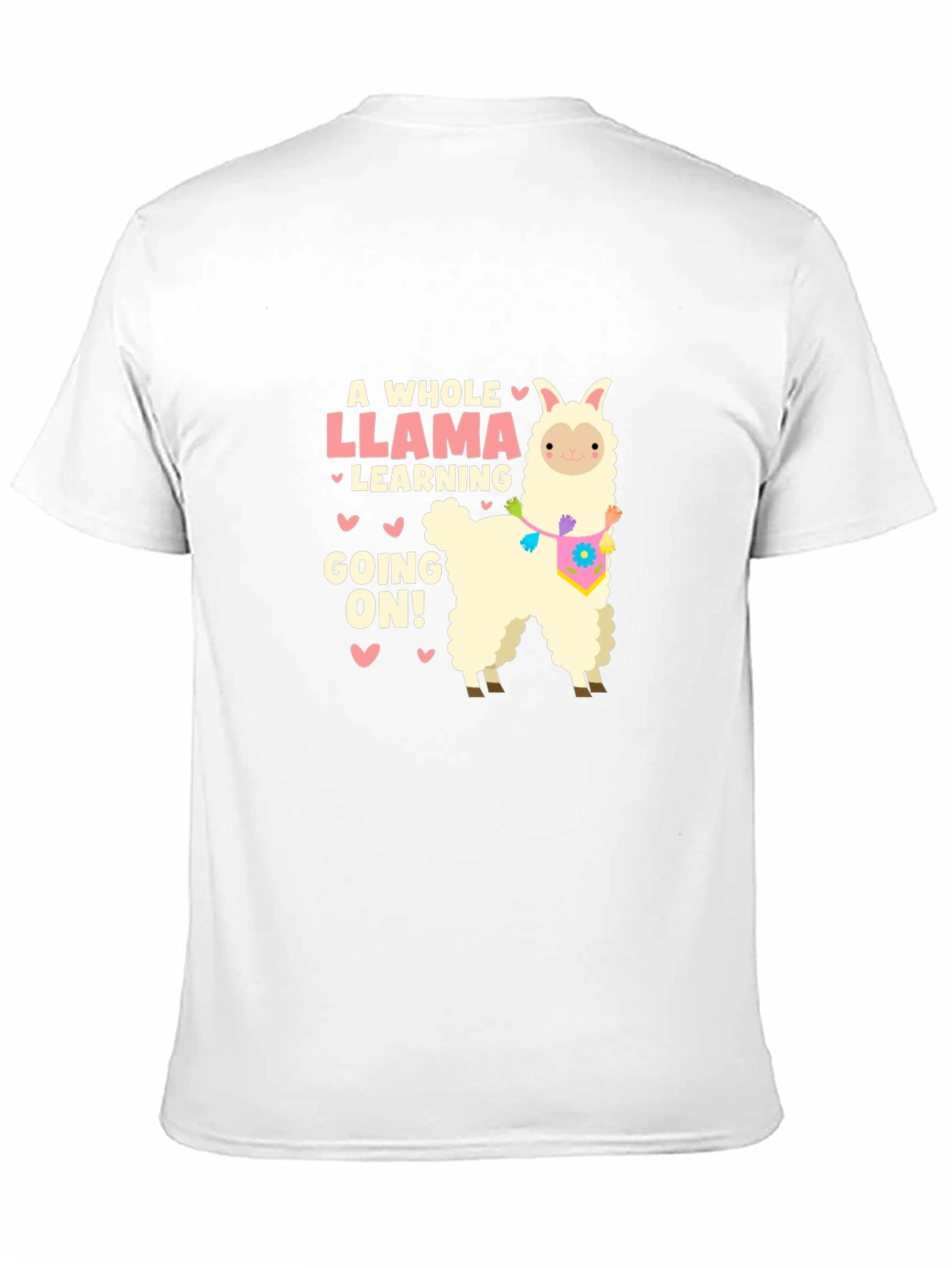 Llama Learning Graphic Tee