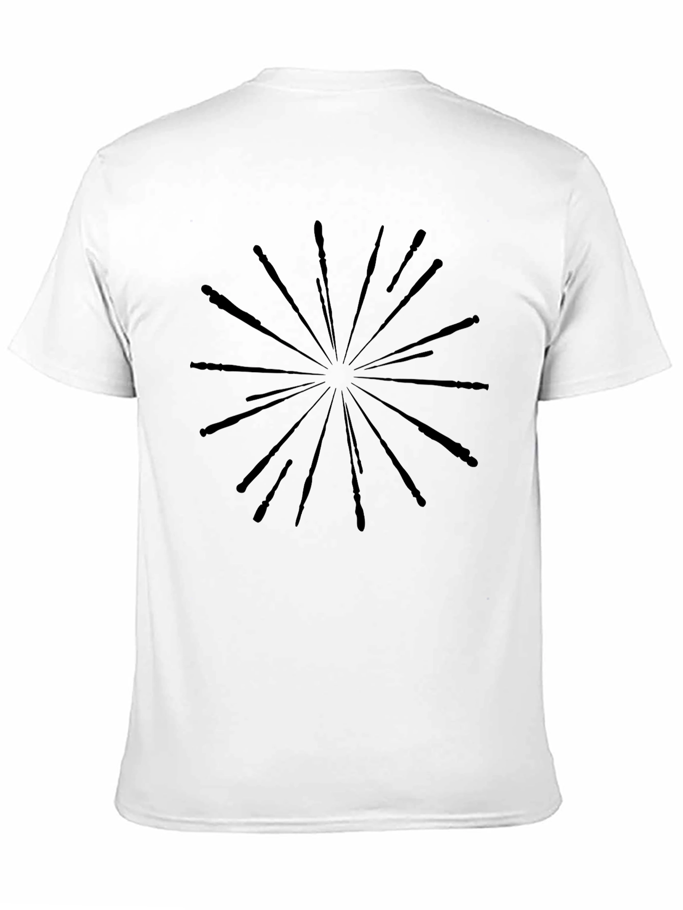 Starburst Graphic Print Tee - Modern Casual