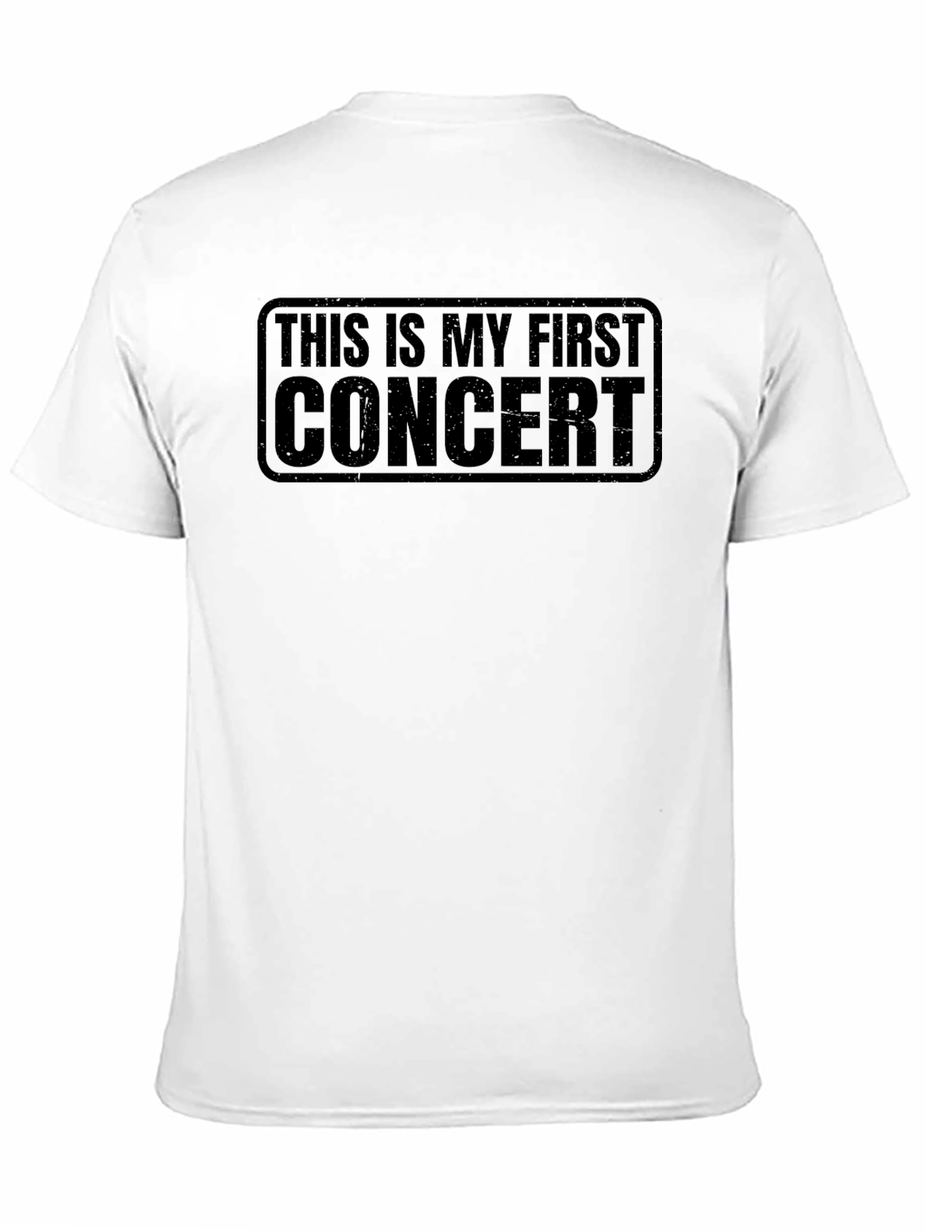 First Concert T-Shirt - Soft Cotton Blend