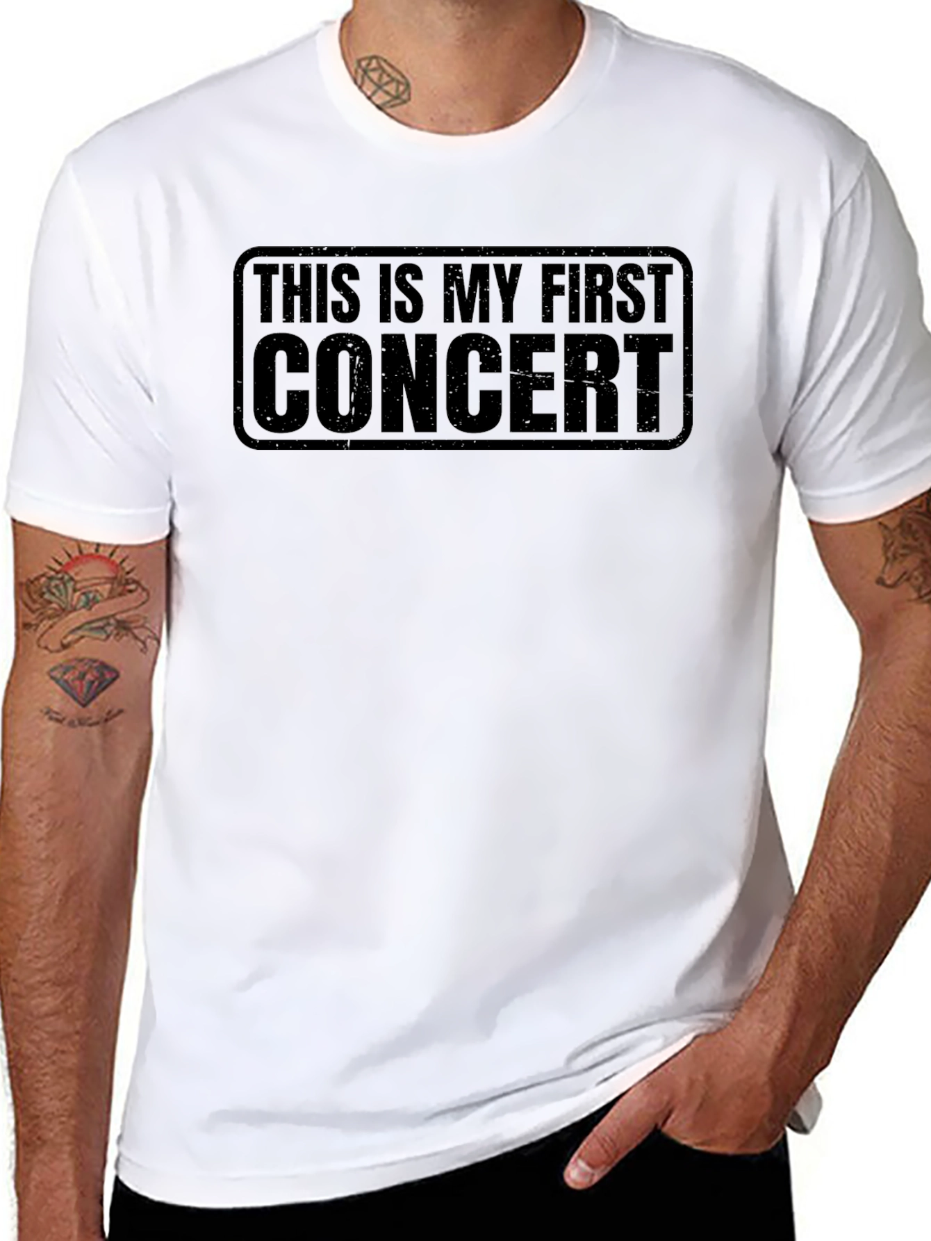 First Concert T-Shirt - Soft Cotton Blend