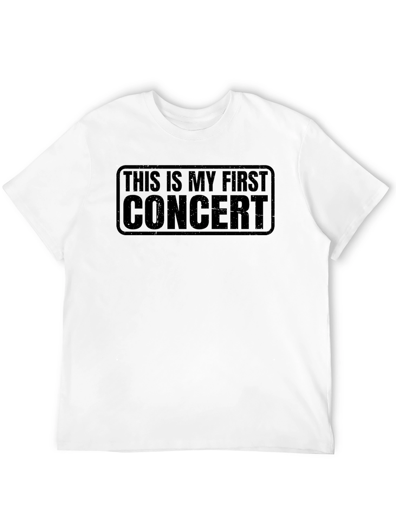 First Concert T-Shirt - Soft Cotton Blend
