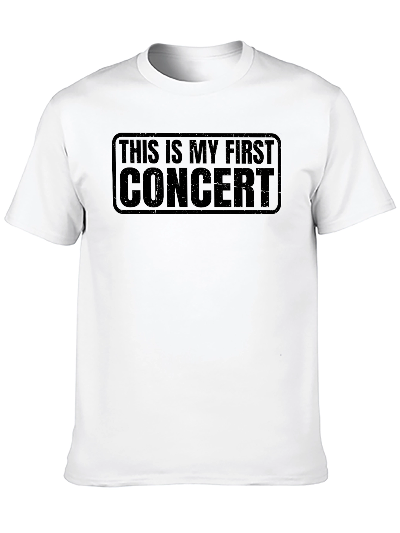 First Concert T-Shirt - Soft Cotton Blend