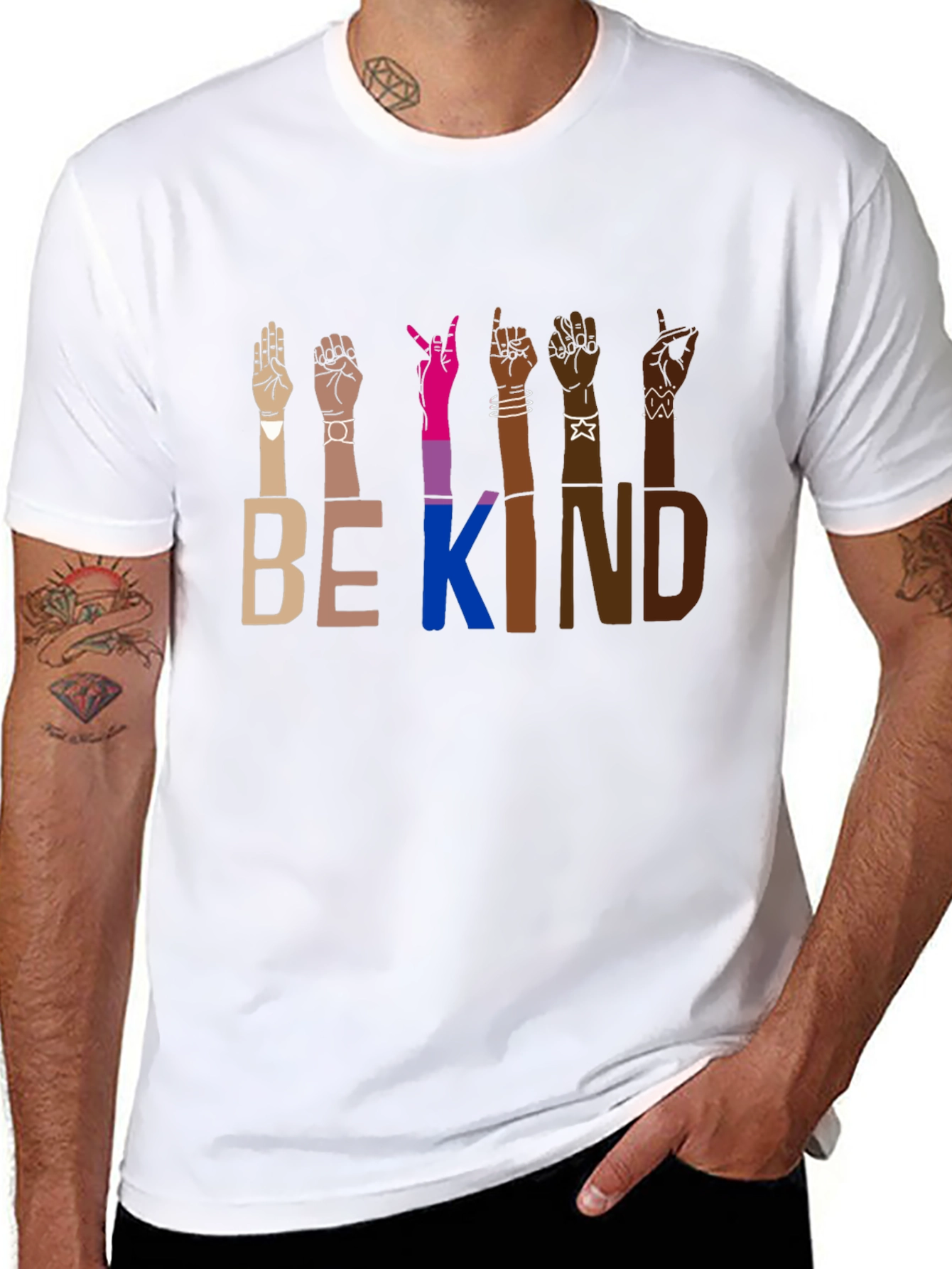 Be Kind T-Shirt - ASL Design
